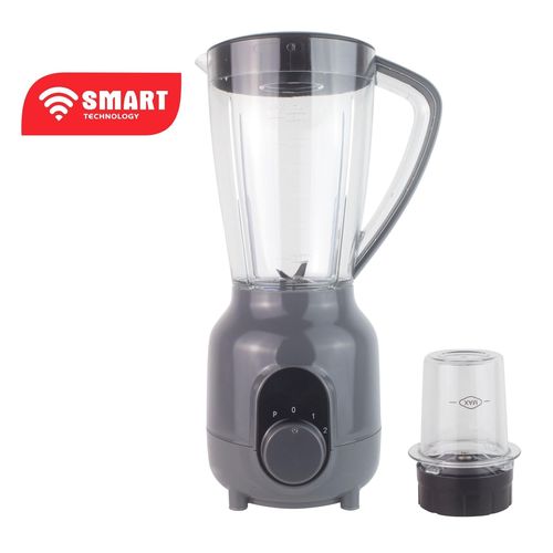 SMART TECHNOLOGY Blender Incassable STPE-2525ILB - 350 W – 1.5 Litres- Mélangeur 2 En 1 Avec Broyeur SMART TECHNOLOGY Blender Incassable STPE-2525ILB - 350 W – 1.5 Litres- Mélangeur 2 En 1 Avec Broyeur